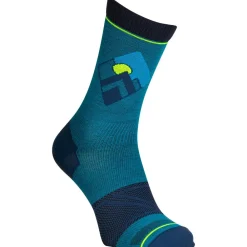 Chaussettes Alpine Light Comp Mid Socks Mountain Blue Chaussettes Escalade|Chaussettes De Randonnée