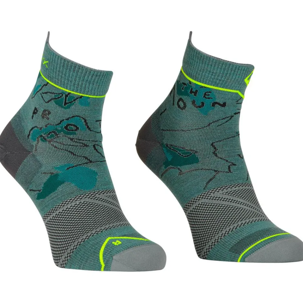 Sale Chaussettes Alpine Light Quarter Socks Arctic Grey Chaussettes De Randonnée