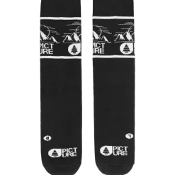 Chaussettes Lifestyle<Picture Chaussettes Bazik Socks Black