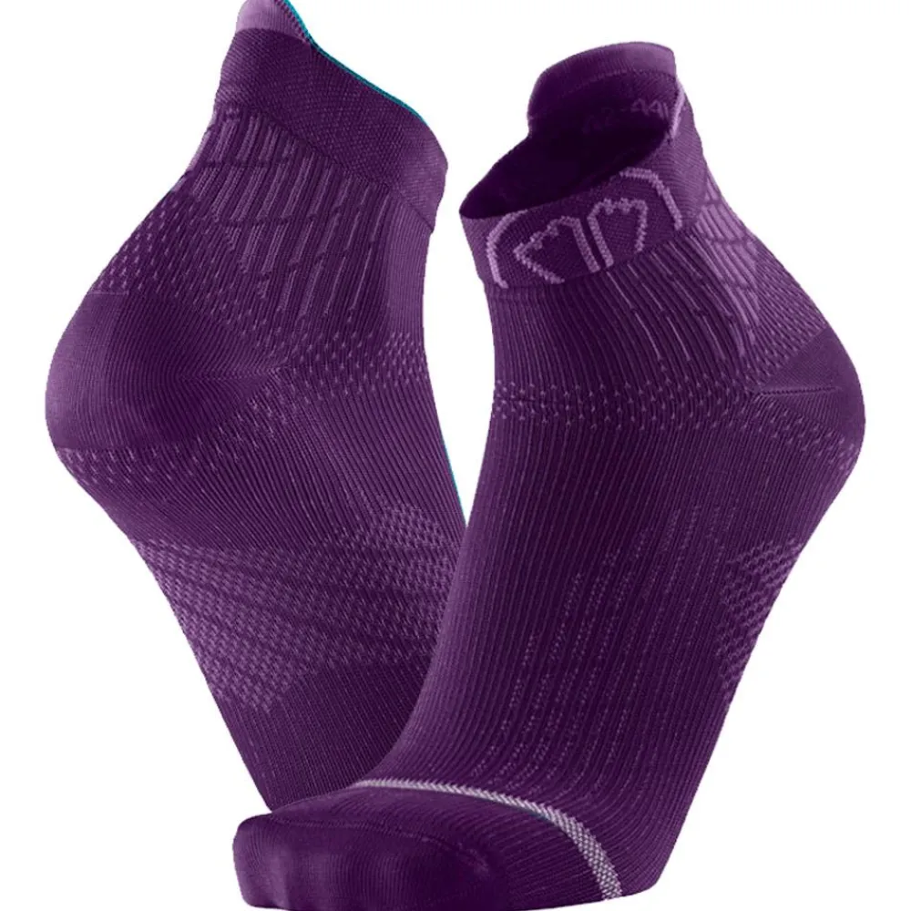 Chaussettes Trail<Sidas Chaussettes Run Anatomic Ankle Lady Purple