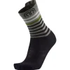 Chaussettes Trail<Sidas Chaussettes Run Anatomic Light Crew Black Dark Grey