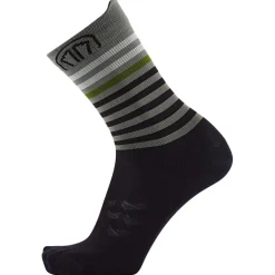 Chaussettes Trail<Sidas Chaussettes Run Anatomic Light Crew Black Dark Grey
