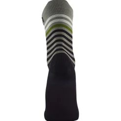 Chaussettes Trail<Sidas Chaussettes Run Anatomic Light Crew Black Dark Grey