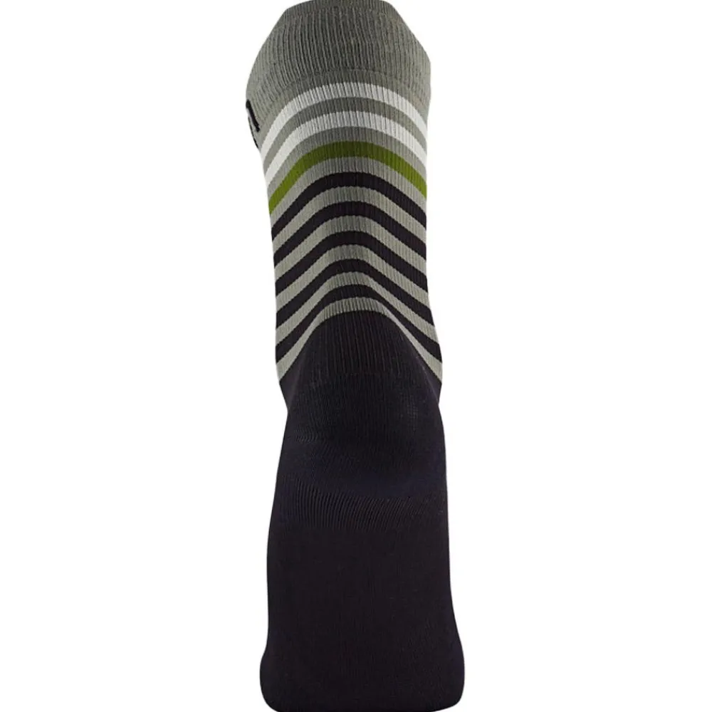 Chaussettes Trail<Sidas Chaussettes Run Anatomic Light Crew Black Dark Grey