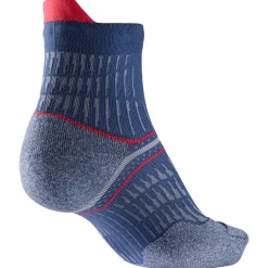 Chaussettes Trail<Sidas Chaussettes Run Anatomic Comfort Ankle Lady Bleu Rose