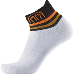 Online Chaussettes Run Anatomic Light Ankle White Black Chaussettes Trail