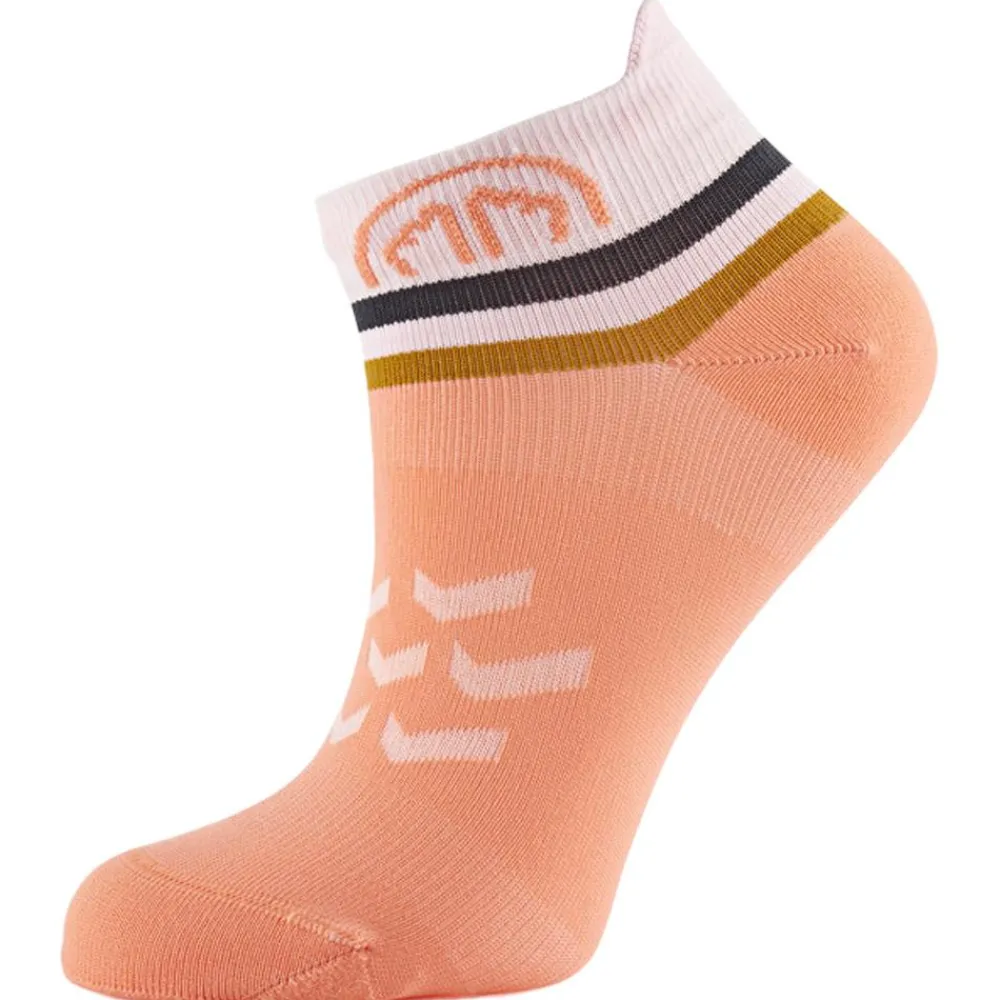 Chaussettes Trail<Sidas Chaussettes Run Anatomic Light Ankle Lady White Pink