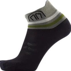 Chaussettes Trail<Sidas Chaussettes Run Anatomic Light Ankle Black Dark Grey