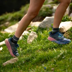 Chaussettes Trail<Sidas Chaussettes Run Anatomic Light Ankle Black Dark Grey