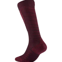 Discount Chaussettes Ski Expert Women Burgundy Chaussettes Ski