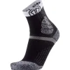 Discount Chaussettes Trail Protect Black White Chaussettes Trail