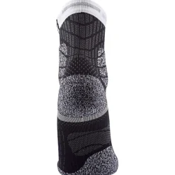 Discount Chaussettes Trail Protect Black White Chaussettes Trail