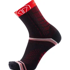 Chaussettes Trail<Sidas Chaussettes Winter Run Noir Rouge