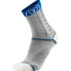 Chaussettes Winter Run Gris Bleue Chaussettes Trail
