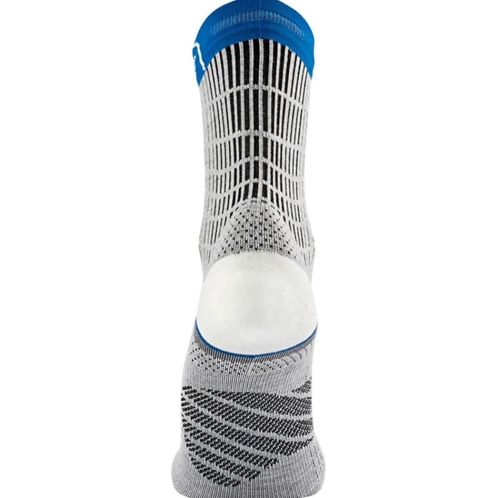 Chaussettes Winter Run Gris Bleue Chaussettes Trail