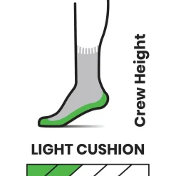 Clearance Chaussettes M's Hike Classic Edition Extra Cushion Crew Charcoal Chaussettes De Randonnée