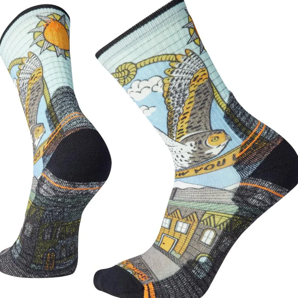 Clearance Chaussettes M's Hike Classic Edition Extra Cushion Crew Charcoal Chaussettes De Randonnée