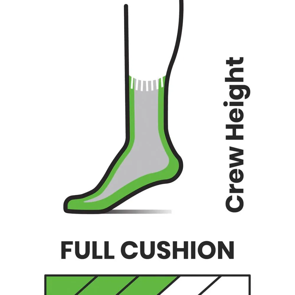 Sale Chaussettes W's Hike Full Cushion Alpine Perch Light Gray Chaussettes De Randonnée