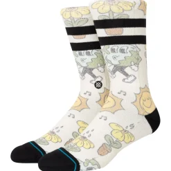 Chaussettes Crew Sock Nice Mooves Offwhite Chaussettes Lifestyle