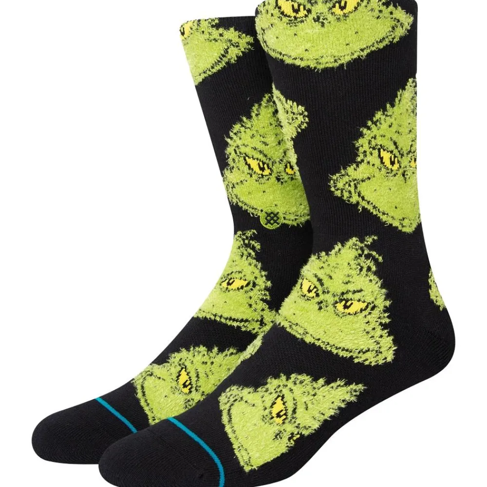 Chaussettes Lifestyle<Stance Chaussettes Crew Sock Mean One Black