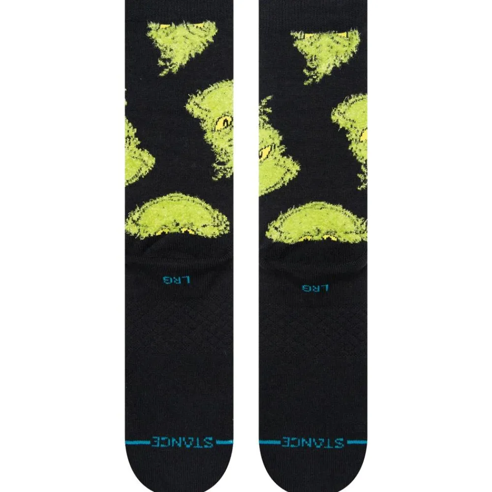 Chaussettes Lifestyle<Stance Chaussettes Crew Sock Mean One Black