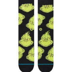 Chaussettes Lifestyle<Stance Chaussettes Crew Sock Mean One Black