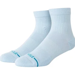 Outlet Chaussettes Icon Quarter Socks Iceblue Chaussettes Lifestyle