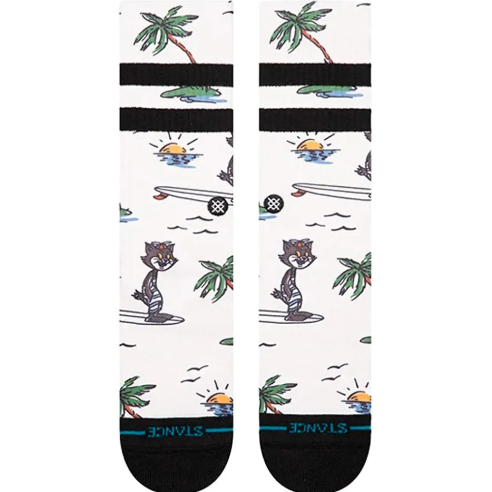 Outlet Chaussettes Kids Socks Kool Kats Crew Canvas Chaussettes Lifestyle