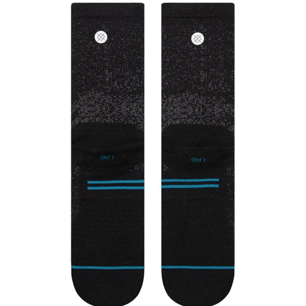 Outlet Chaussettes Perf Run Crew Light Cushion Sock Black Chaussettes Trail