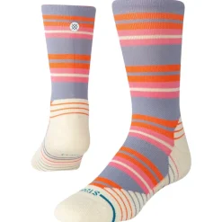 Sale Chaussettes Perf Run Womens Crew Mid Cushion Sock Lennon Blue Chaussettes Trail