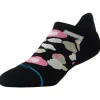 New Chaussettes Perf Run Womens Tab Light Cushion Sock Camo Floral Black Chaussettes Trail