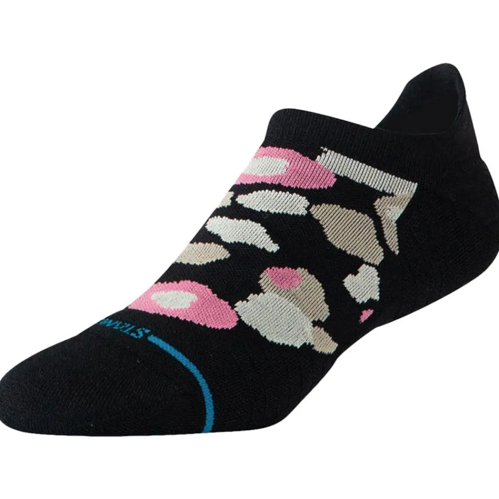 New Chaussettes Perf Run Womens Tab Light Cushion Sock Camo Floral Black Chaussettes Trail