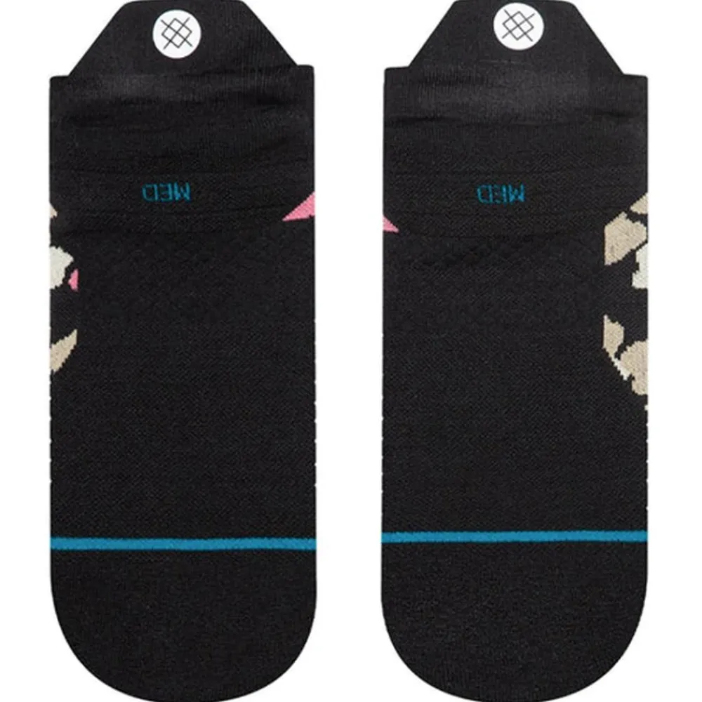 New Chaussettes Perf Run Womens Tab Light Cushion Sock Camo Floral Black Chaussettes Trail