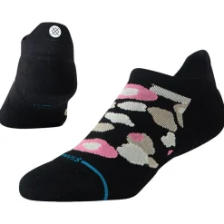 New Chaussettes Perf Run Womens Tab Light Cushion Sock Camo Floral Black Chaussettes Trail