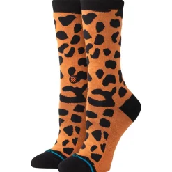 Clearance Chaussettes Women Crew Sock Animaniac Crew Black Chaussettes Lifestyle
