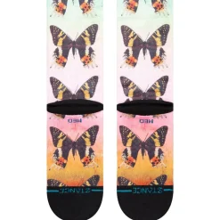 Chaussettes Lifestyle<Stance Chaussettes Women Crew Sock Aflutter Multi