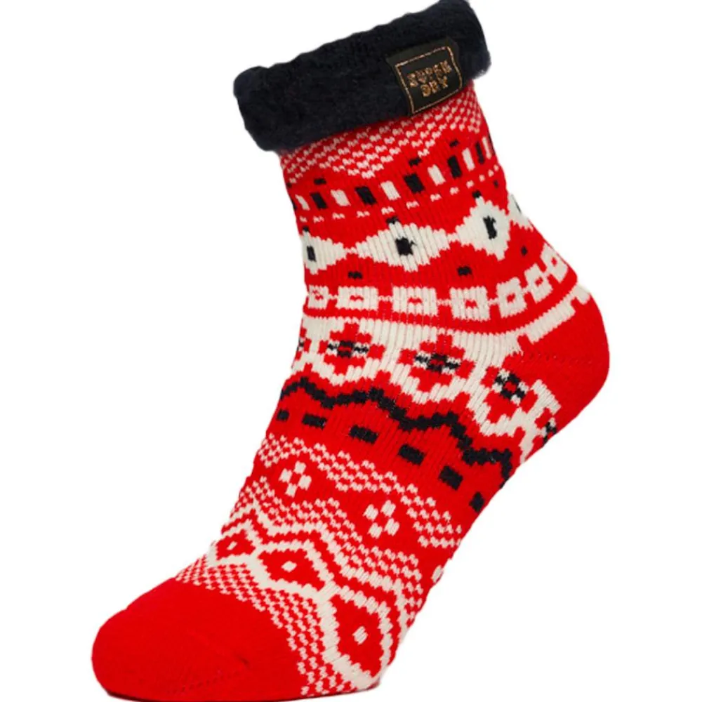 Chaussettes Lifestyle<Superdry Chaussettes Patterned Slipper Eclipse Navy