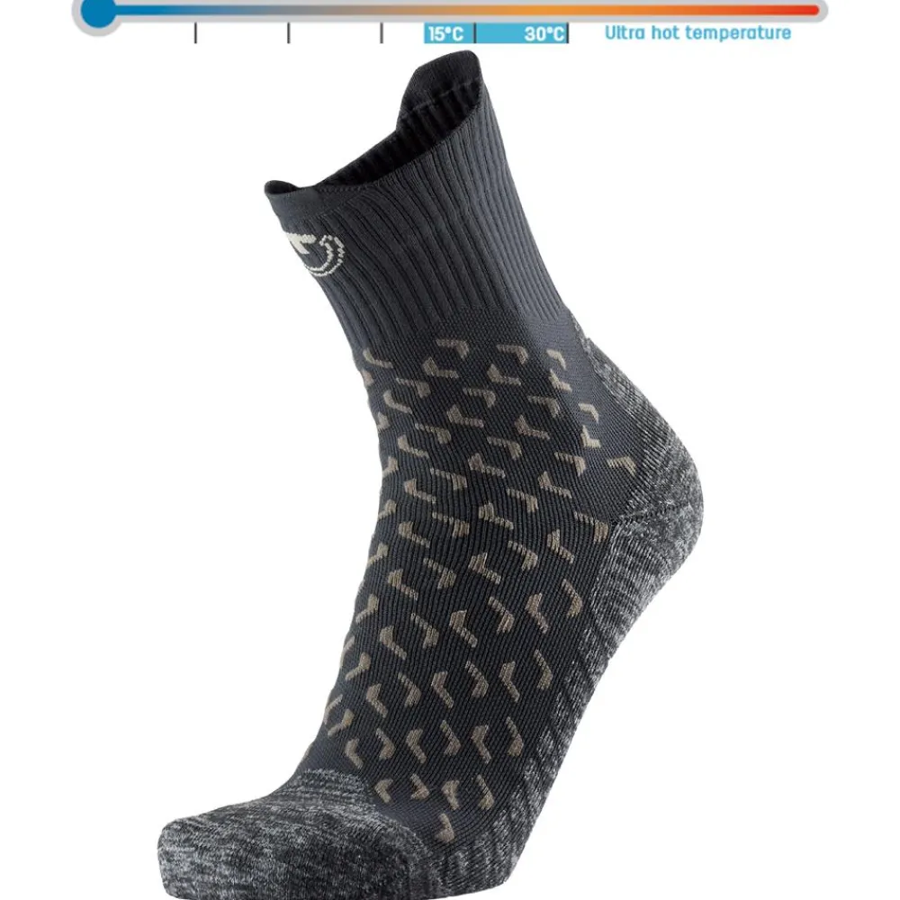 Best Chaussettes Outdoor Ultra Cool Crew Gris Chaussettes De Randonnée