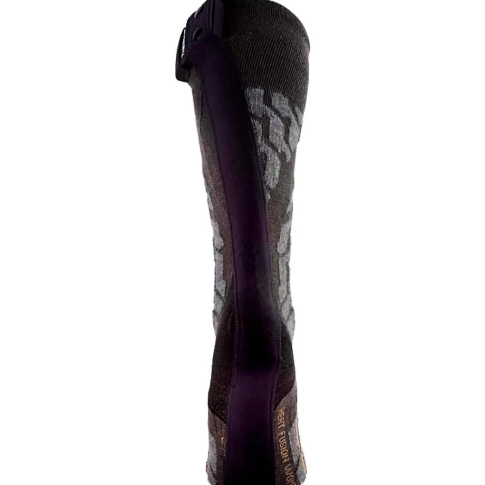 Chauffage Pied|Chaussettes Ski<Therm-Ic Chaussettes Powersocks Heat Fusion Uni Women Grey Gold