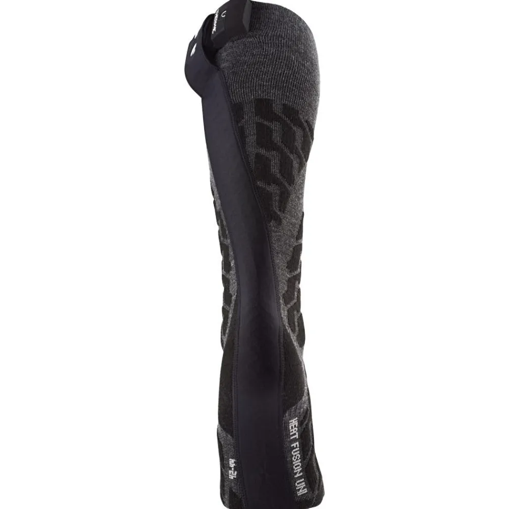 Chauffage Pied|Chaussettes Ski<Therm-Ic Chaussettes Powersock Set Heat Fusion Uni + S-Pack 700 Black Grey