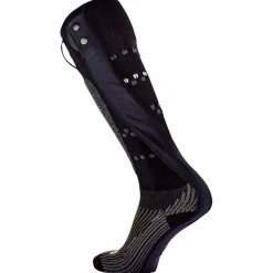 Sale Chaussettes Powersock Set Heat Uni + S-Pack 1200 Black Grey Chauffage Pied|Chaussettes Ski