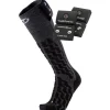 Chauffage Pied|Chaussettes Ski<Therm-Ic Chaussettes Powersock Set Heat Fusion Uni + S-Pack 1200 Black Grey