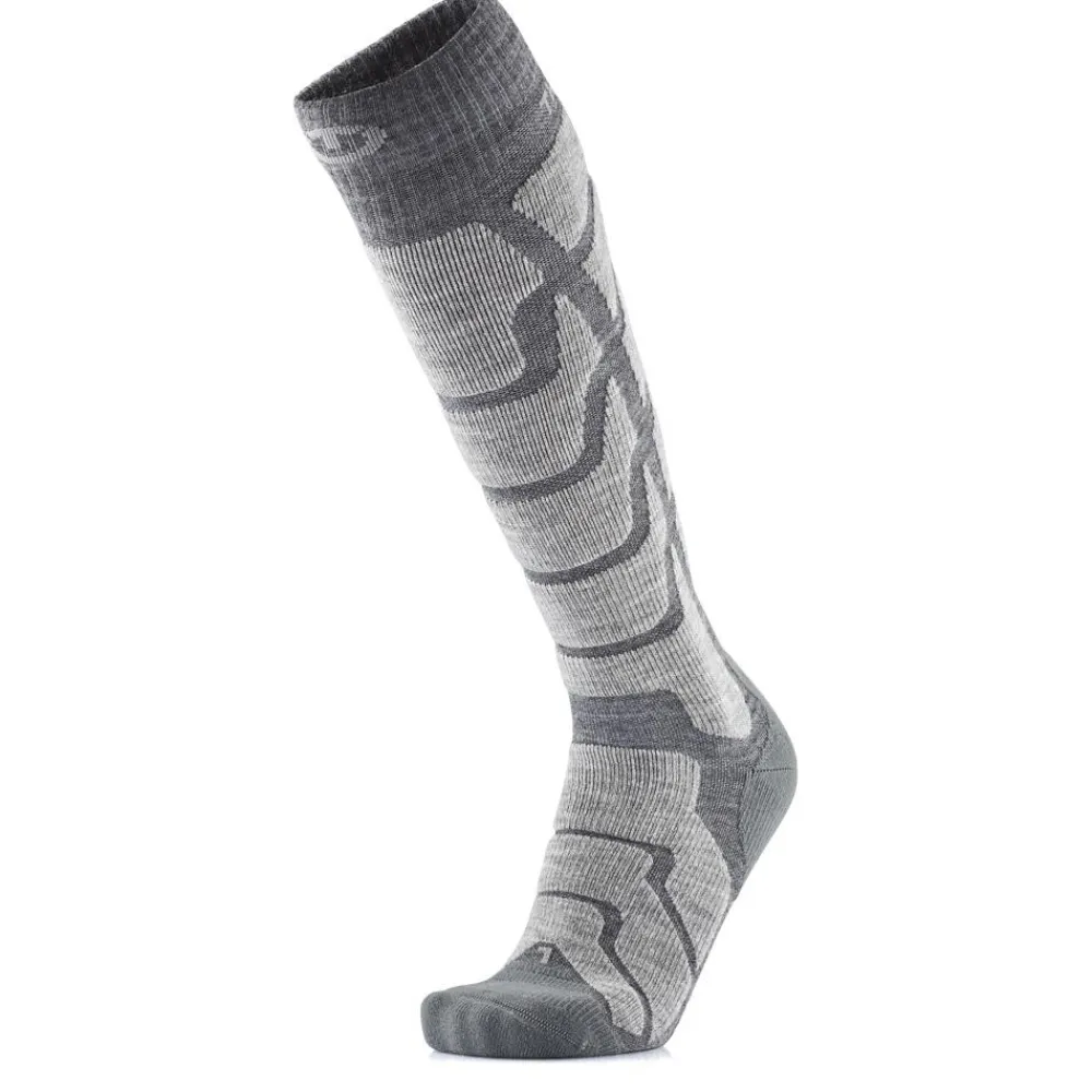 Sale Chaussettes Ski Warm Light Grey Chaussettes Ski