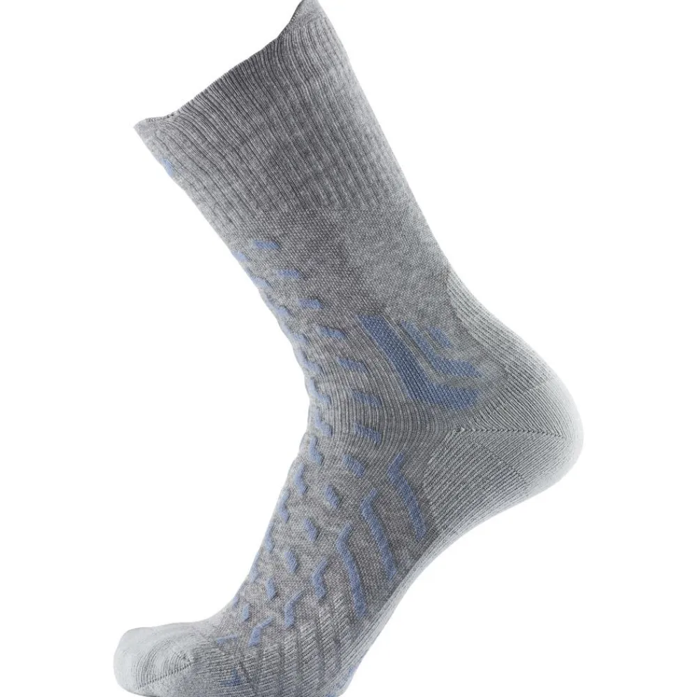 Online Chaussettes Trekking Cool Light Crew Gris Bleu Chaussettes De Randonnée