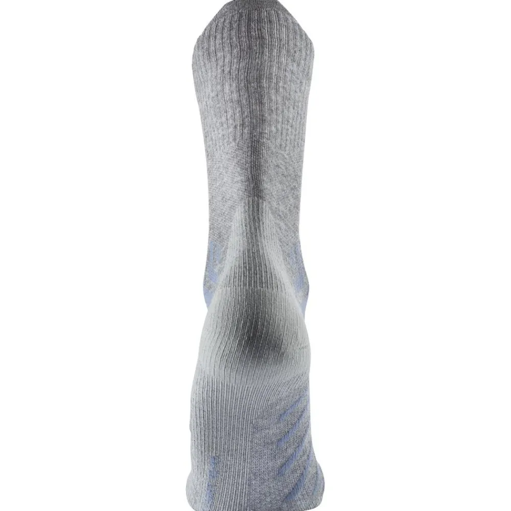 Online Chaussettes Trekking Cool Light Crew Gris Bleu Chaussettes De Randonnée
