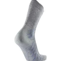 Online Chaussettes Trekking Cool Light Crew Gris Bleu Chaussettes De Randonnée
