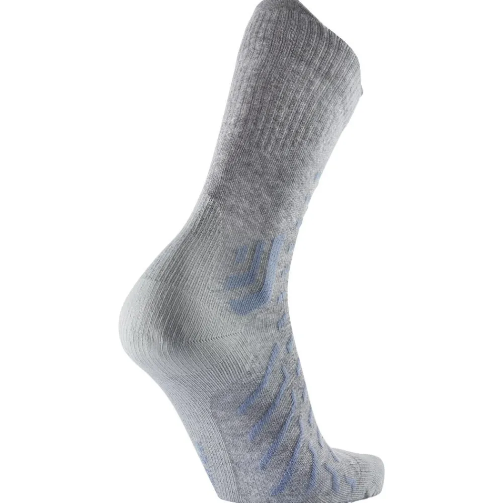 Online Chaussettes Trekking Cool Light Crew Gris Bleu Chaussettes De Randonnée