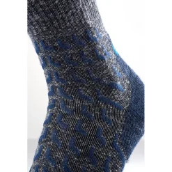 Chaussettes De Randonnée<Therm-Ic Chaussettes Trekking Ultra Cool Linen Crew Bleu Marine Gris