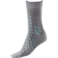 Chaussettes De Randonnée<Therm-Ic Chaussettes Trekking Cool Light Crew Lady Gris Clair Turquoise