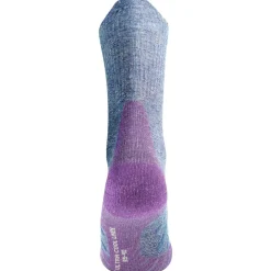 Chaussettes De Randonnée<Therm-Ic Chaussettes Trekking Ultra Cool Linen Crew Lady Violet Gris